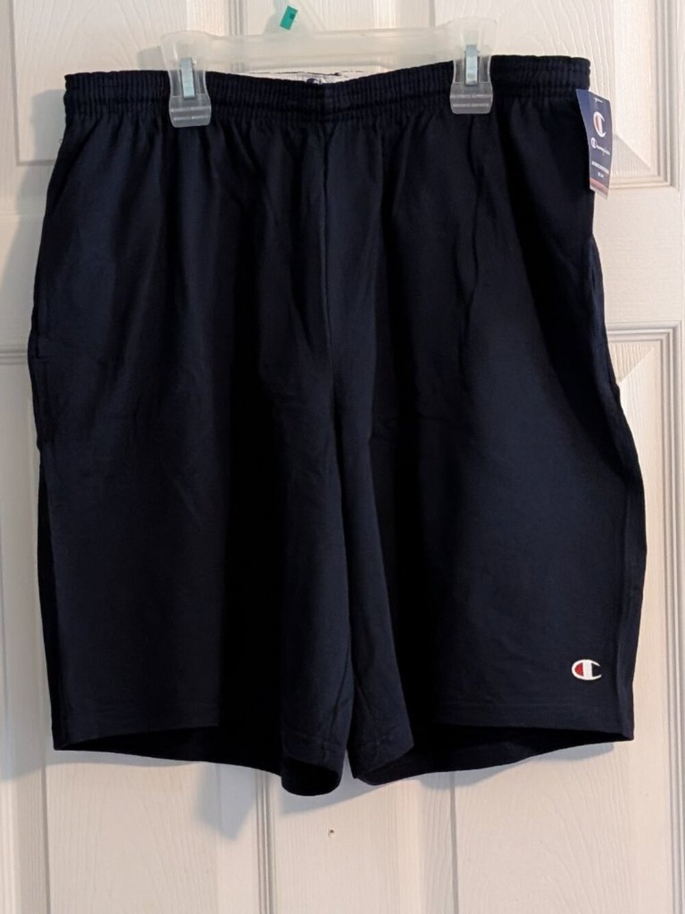 Men's Champion Cotton Gym Shorts - Navy